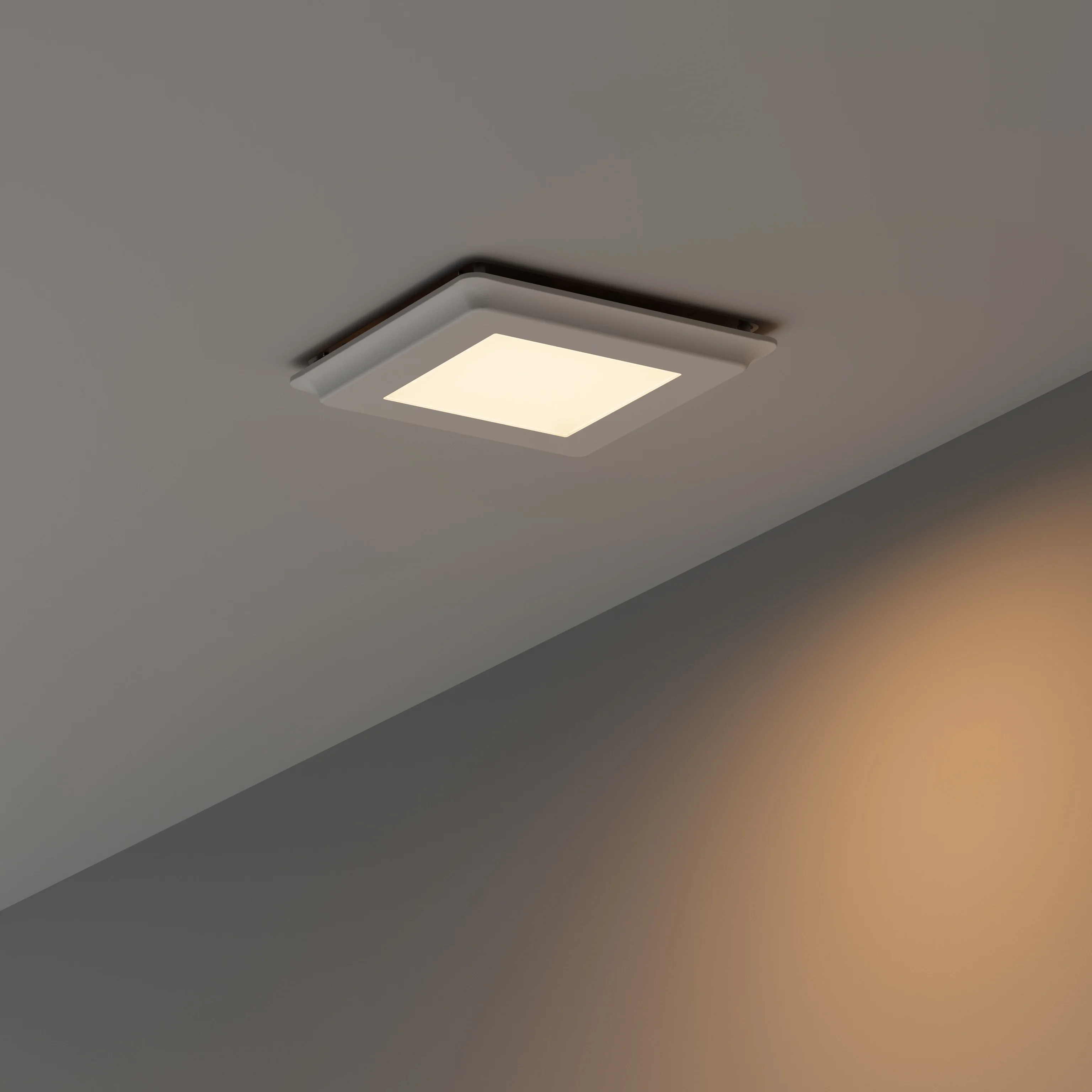 Silent Bathroom Exhaust Fan, Ceiling, LED, 100CFM, 15W - detail 12