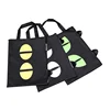 Simple portable handheld fabric documents file bag with big eyes design for documents or small parts storage filling