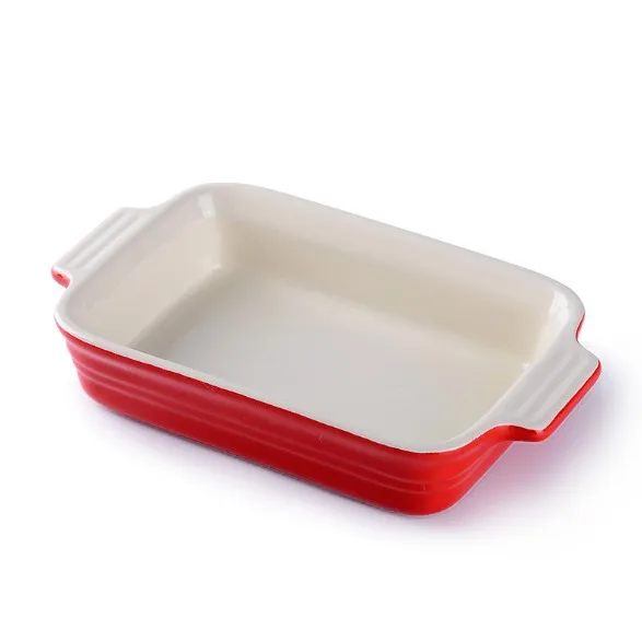 High Quality Ceramic/porcelain Custom Baking Dish Pans,Ceramic Baking