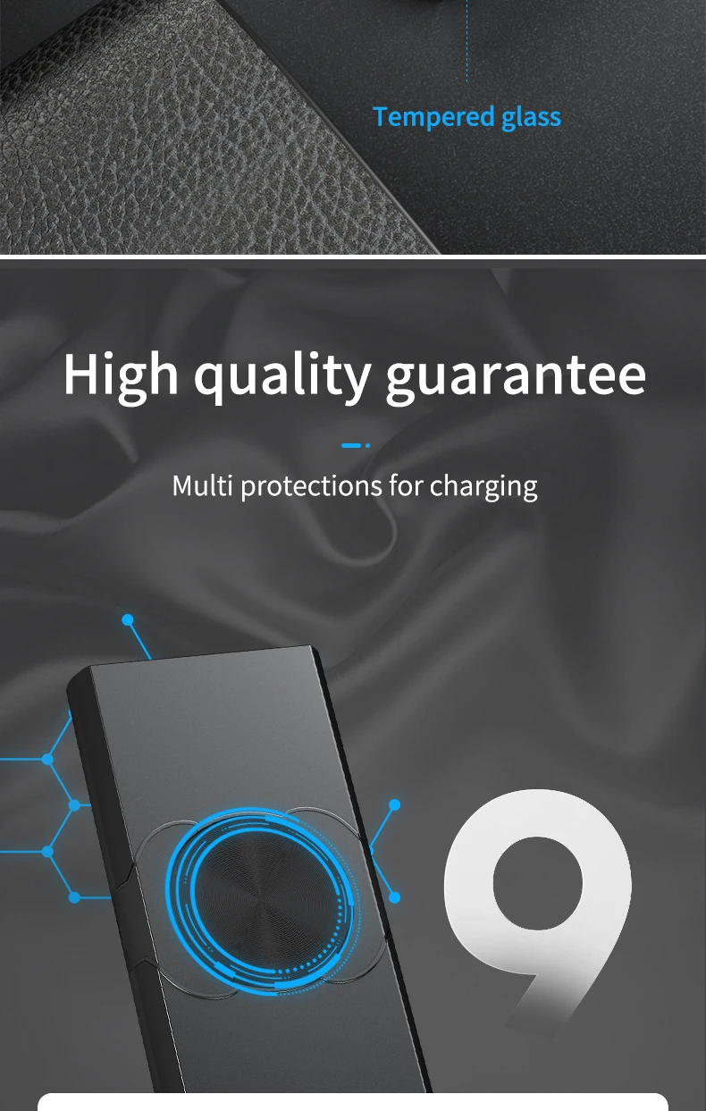 Power bank PD QC3.0 18650 cell 6700mah new powerbank with led lights - ANKUX.COM