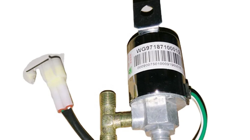 Hot Sale Sinotruk Howo Spare Parts Wg9718710001 Air Horn Solenoid Valve