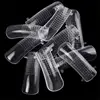 Poly Gel Uv Tools 12 Slots Divided Storage Box Nail Art Tips Clear Natural