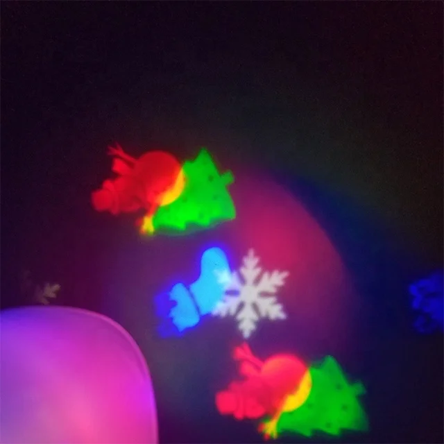 New Design christmas  Projection Lamp Color Changing Led Night Light Projector for Baby Kids Room