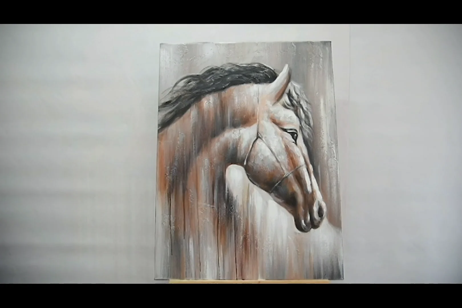 当代艺术马油画画布抽象壁挂客厅装饰艺术