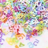 4*6MM Metallic AB Mixed 0-9 Arabic Numbers PVC Mermaid Loose Sequins Paillettes For Children DIY Toys Accessories