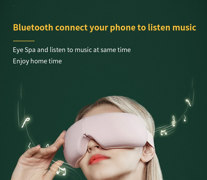 Electric Eyes Massager Relief Eye Fatigue Air Compression Heated