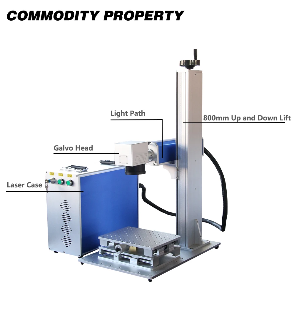 20W30W Laser marking machine for HDPE PVC Plastic Pipe Cable Aluminum Profile Flying Laser Printer