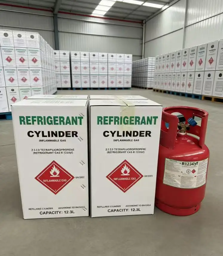 2,3,3,3 Tetrafluoropropene HFO -1234yf Gas 5kg/10kg CE
