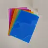 Great price promotional custom good design a4 size transparent sheet clear color PP l shape plastic file folder