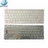 Computer keyboard For HP Pavilion 14-N 14-N000 14-n202ss 14-n003la White US laptop keyboard frame New