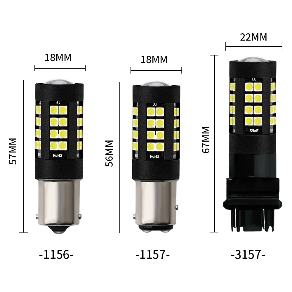 Wholesale 1156 BA15S P21W 1157 P21/5W BAY15D Light Bulb LED Canbus with Error Free From