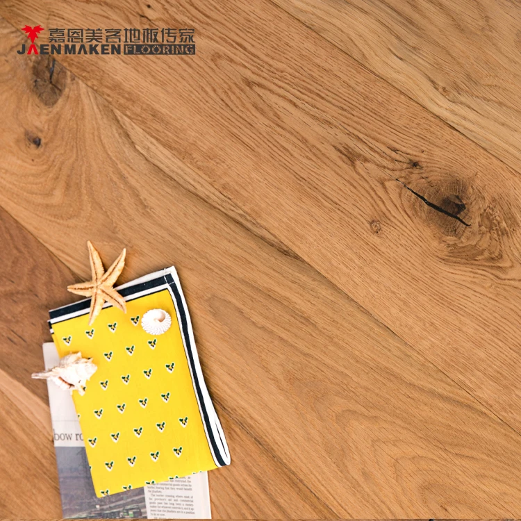Handscraped Hardwood Flooring Timber Laminate Flooring Laminato Parquet