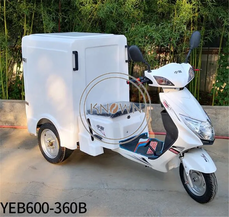 Commercial Small Delivery Electric Tricycle Supply Fresh Vegetables Food Cart With Ce Iso