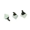 Free Sample Precious Crystals Healing Pyramid Green Fluorite Natural Stone Charms Pendants Stones For Jewelry Making