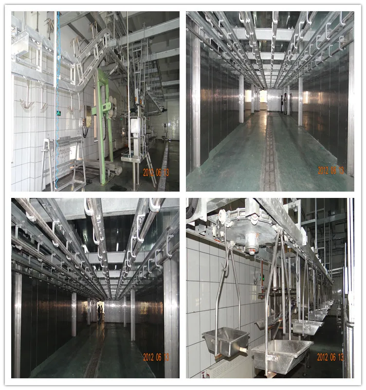 Complete set of halal mutton slaughtering machine for sheep slaughterhouse with meat cutting production line