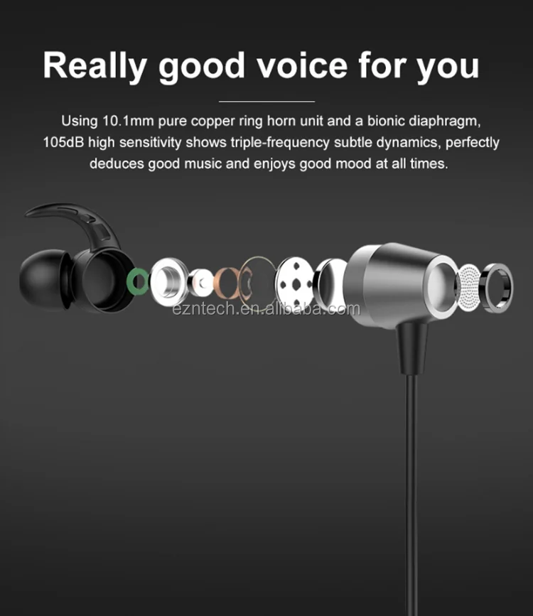 Airoha Chipset Ture Bt 5.0 High-end Earphone Hifi Sports Headphone ...