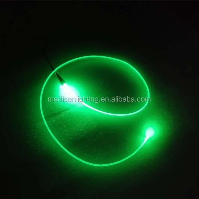 USB DIY 3MM atmosphere led  car interior decoration  side glow fiber  for dashboard