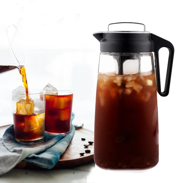 Cold Brew Coffee Maker Coffee Pitcher With Removable Filter - Perfect ...