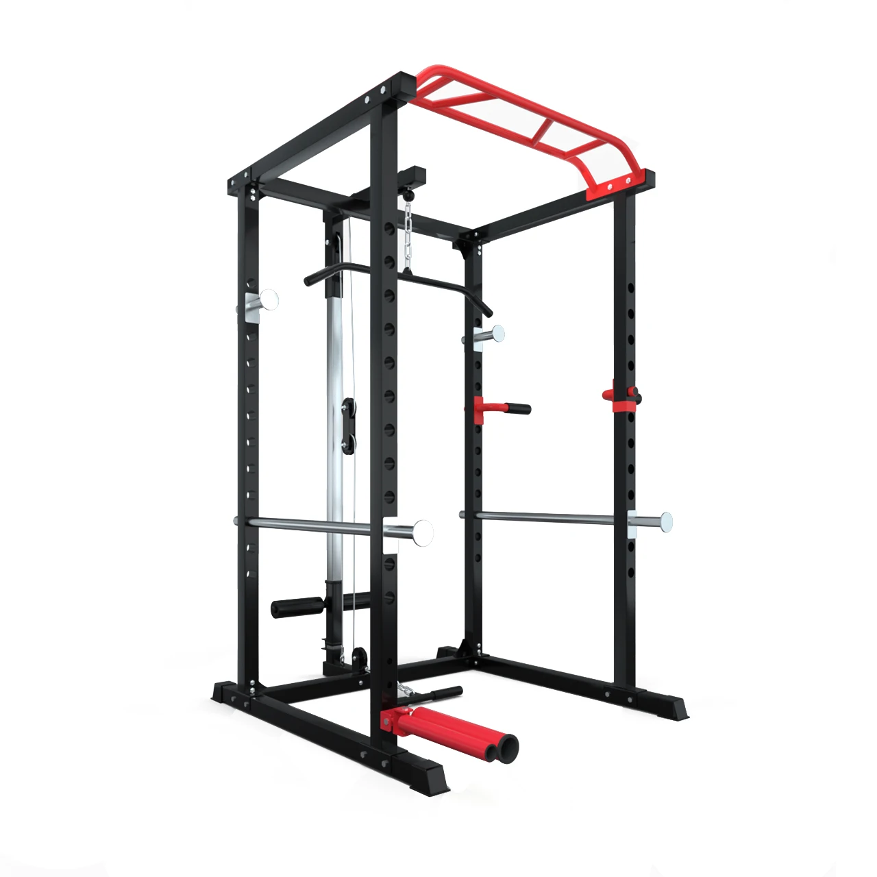 
Multi-functional fitness equipment cage squat rack frame deep squat rack 