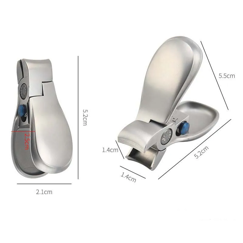 product factory made nail cutter professional nail clippers set pedicure tools 360 toe nail clipper-5