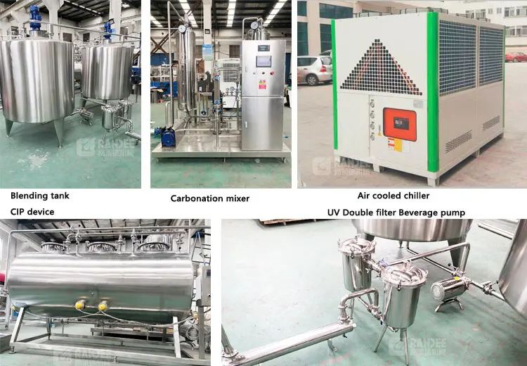 High Quality Carbonated Soft Drink Mixer / Mixing Machine Buy Drink