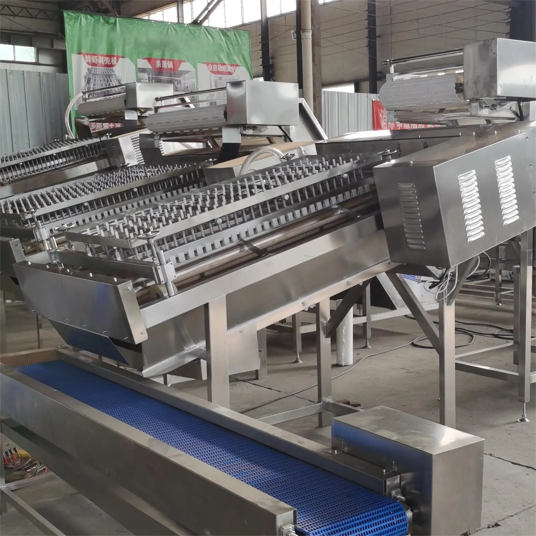 Commercial Automatic Shrimp Processing Shrimp Grading Machine Shrimp ...