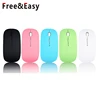 Super slim flat OEM touch wheel wireless 2.4G magic mouse