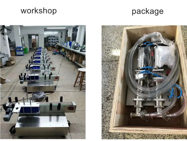 A02 Pneumatic small dose liquid/cream filling machine/filler