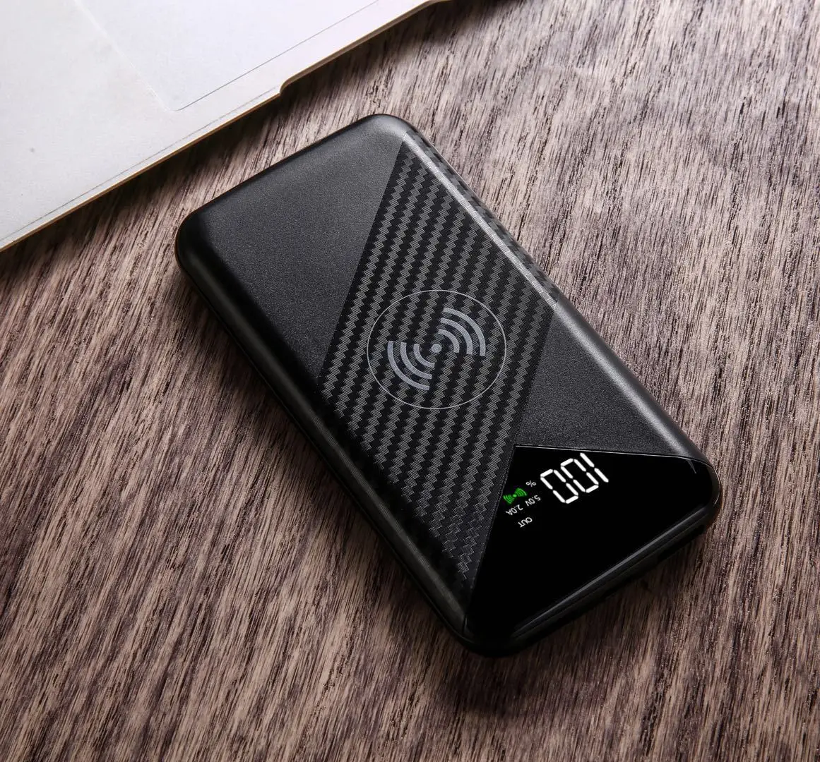 10000 mah Power Bank External Battery Bank Built-in Wireless Charger Powerbank Portable QI Wireless Charger for Samsung - ANKUX.COM