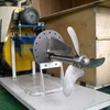 Paper mill paper pulp mixing agitator