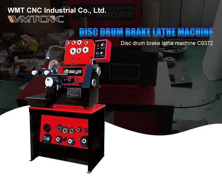 C9372 Auto Maintenance Brake Drum/disc Cutting Lathe Machine For Repair