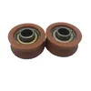 Nylon deep groove ball bearing roller for sliding drawer