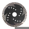 Tailed Pro teeth turbo diamond saw blade for granite cutting