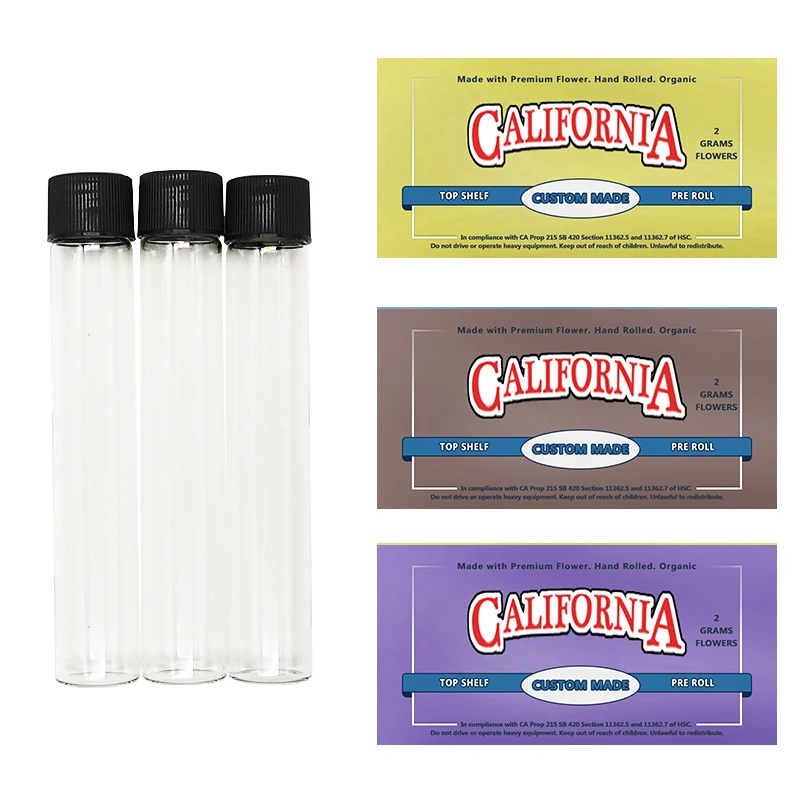 Fast Shipping Screw Plastic Cap Tube Oem Stickers Cosmetic Tube Preroll