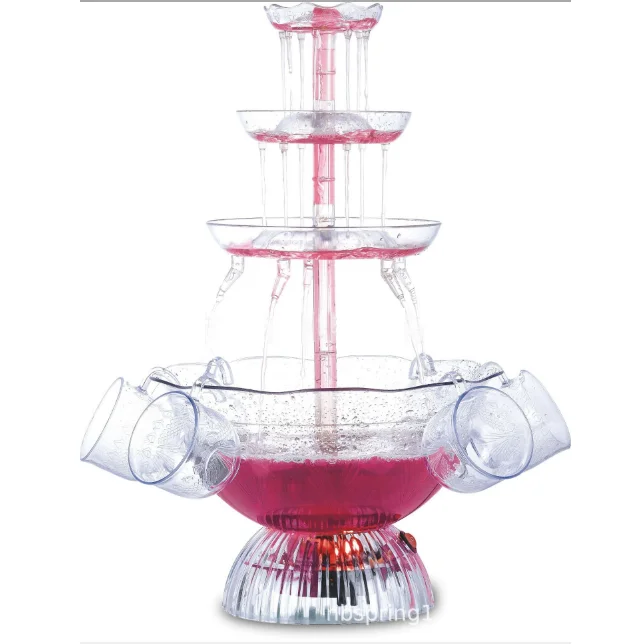 plastic punch bowl fountain, View cocktail wine fountain, MM Product