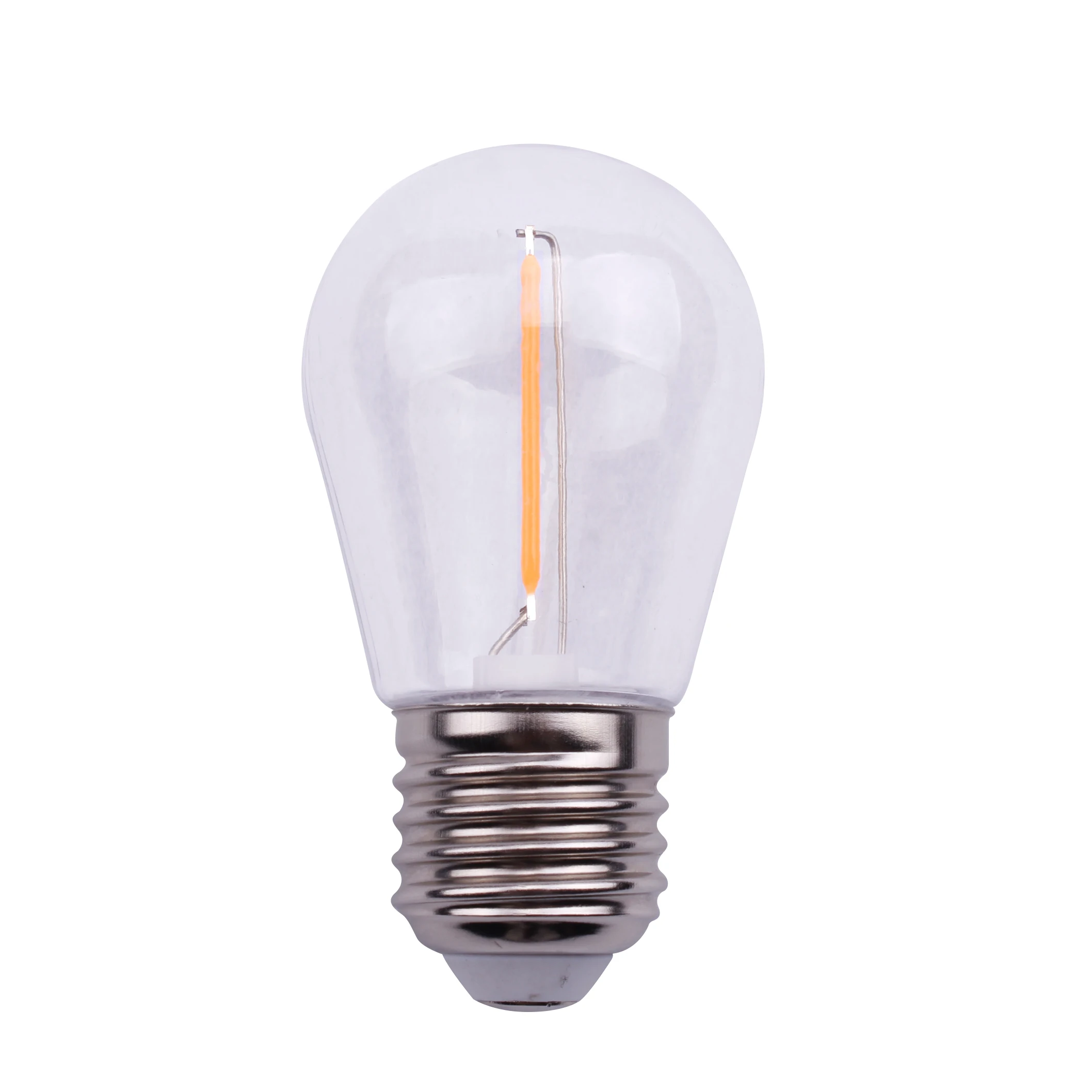 E27 E26 Dimmable 2W 4W ST45 S14 Led edison Filament bulbs for outdoor string lights