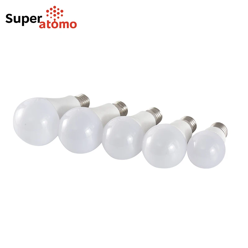 Factory Price AC 265V 3W 5W 7W 9W 12W 15W E27 LED A Shaped Bulb E27 China Manufacturers LED Bulb Lights