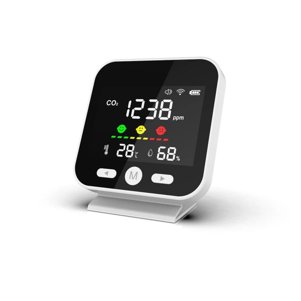 Co2 Meter Co2 Detector With Tuya Wifi Gas Analyzer Buy Co2 Detector