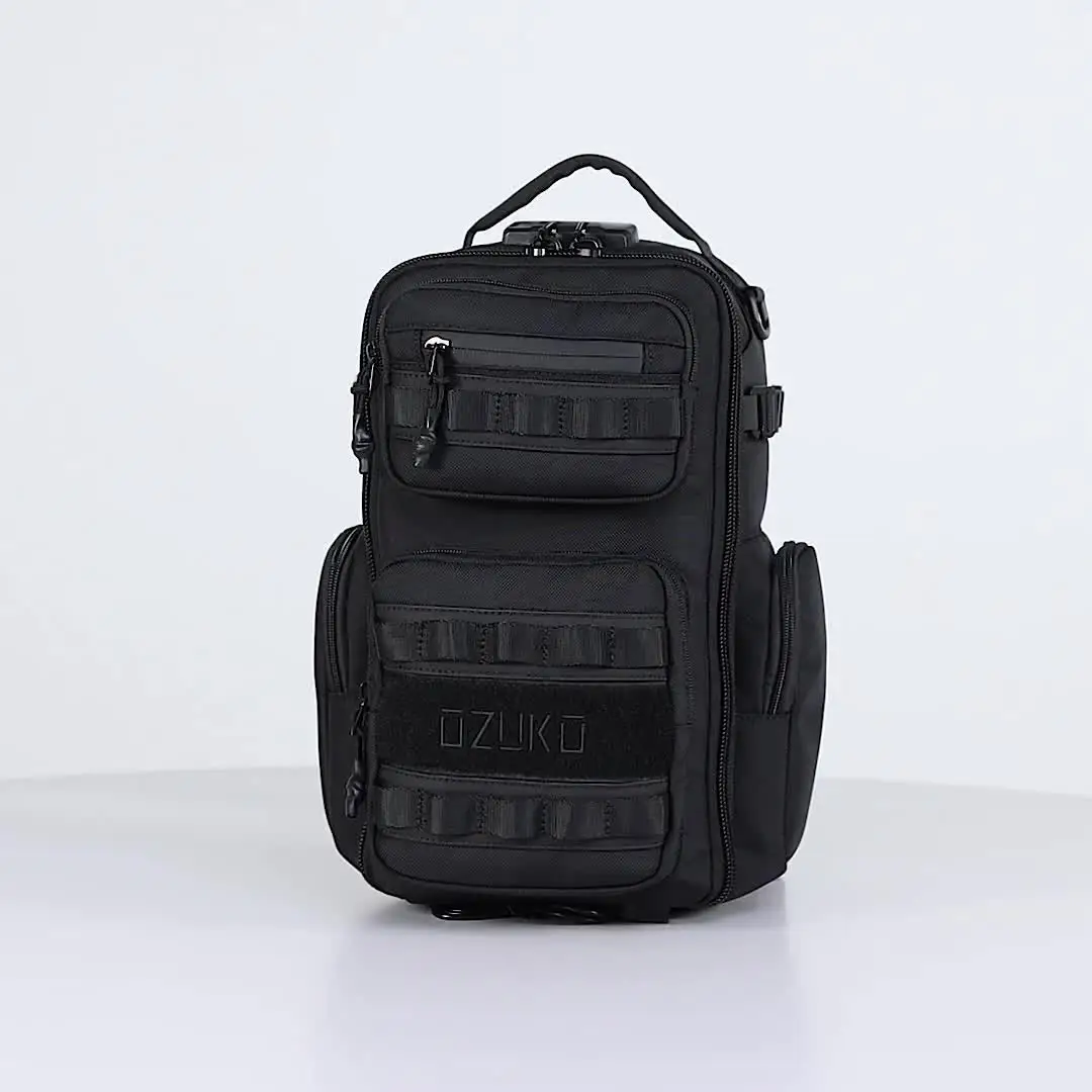 OZUKO 9812 High Capacity Sling Bag for Men Hot Sale Crossbody Casual Travel  Shoulder Chest Bag Business Messenger Bag