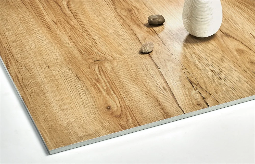 Foshan Cheap 60x60 Anti-Slip Rustic Wooden Glazed Porcelain Bedroom Floor Tile Price