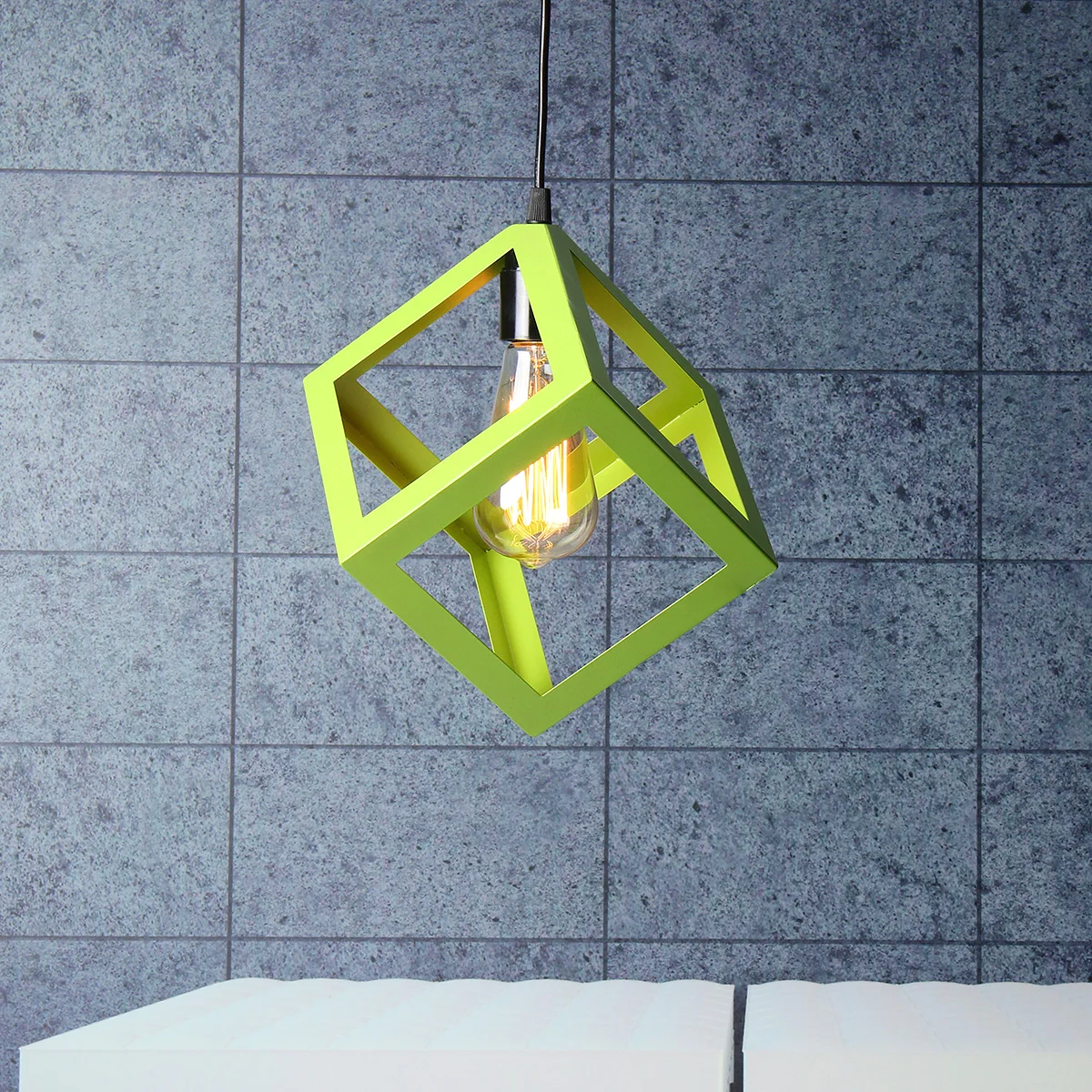 Best-selling Loft Design Indoor Hanging Light Geometric ceiling lamp led for sale