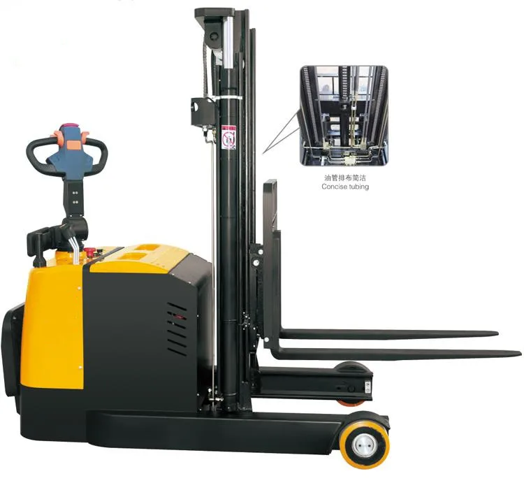 Electric Infrared Induction Heavy-Duty 1500kg Electric Pallet Truck with 1 Year Warranty