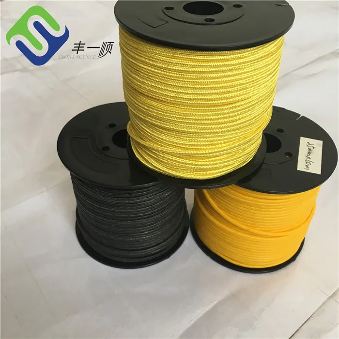 2mm colorful double braided UHMWPE fishing reel line