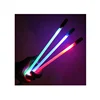 Hot Selling Custom Digital Printing Polyester LED Hand Flag With Flashing Light Flag Poles