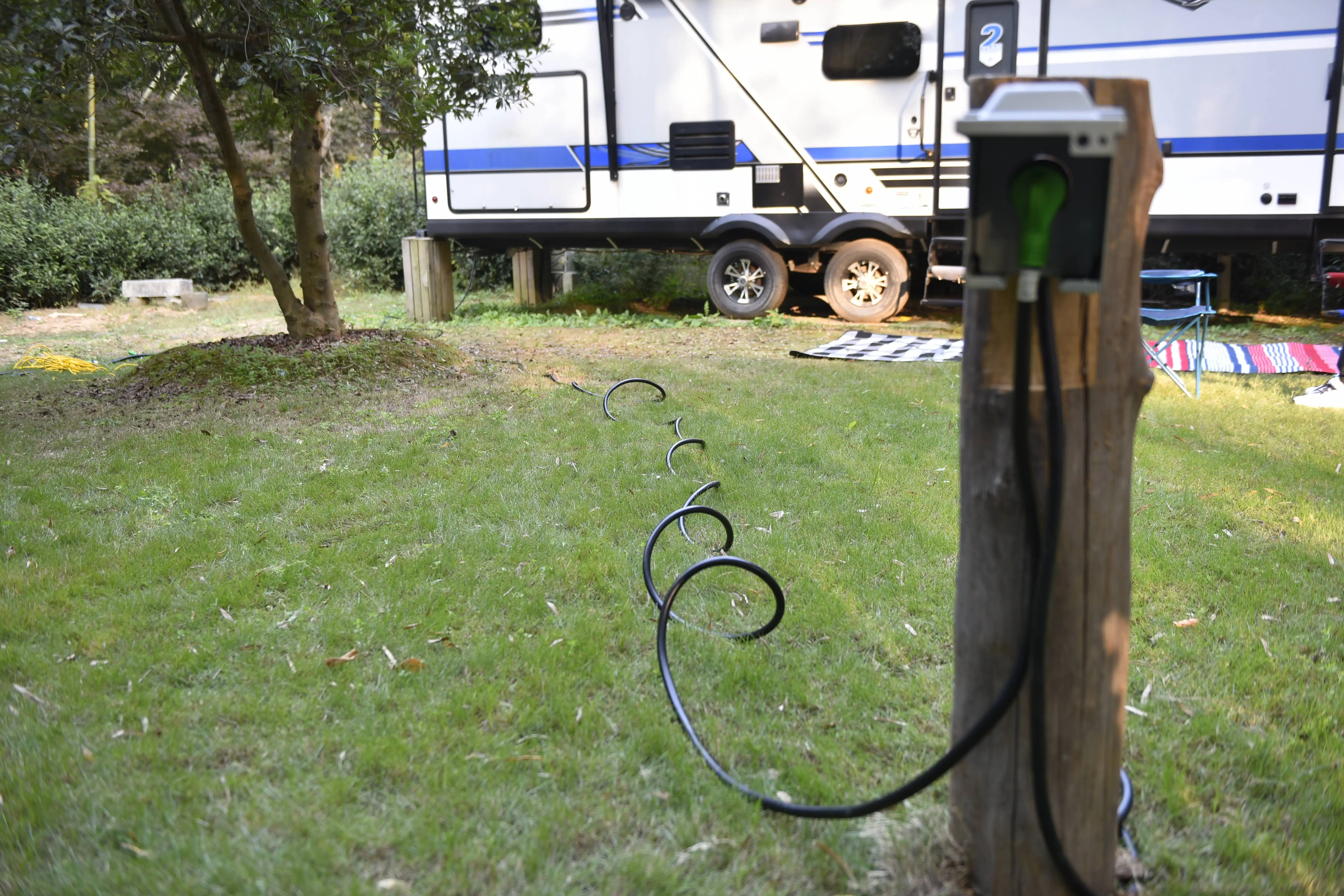 30 Amp 3 Prong Rv Cord Rv Electrical Extension Cord Loose End Rv