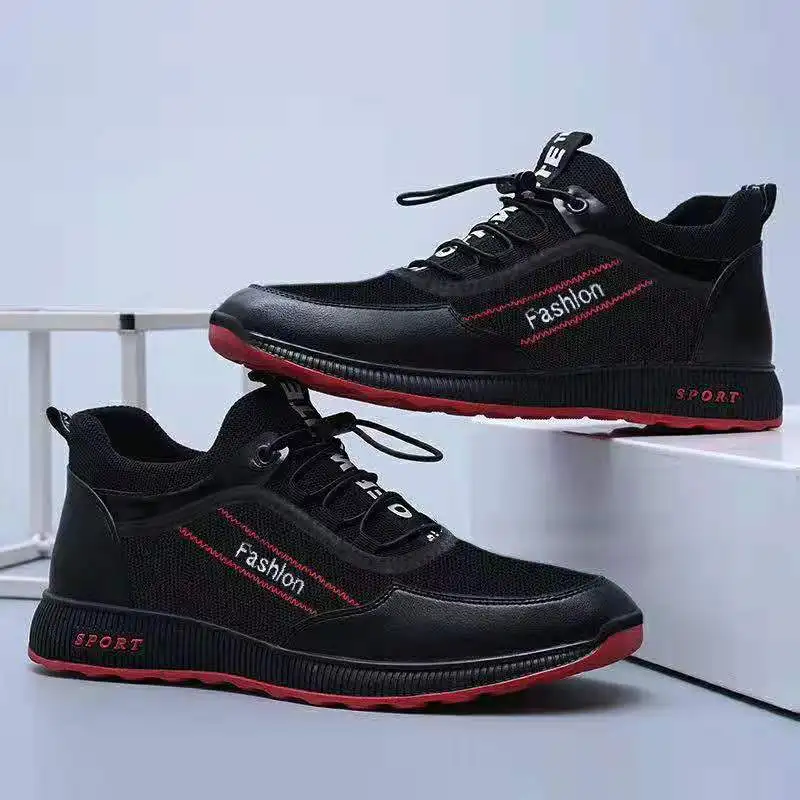 Latest Design Fashion Leather Best Selling Men's Casual Shoes Wholesale ...