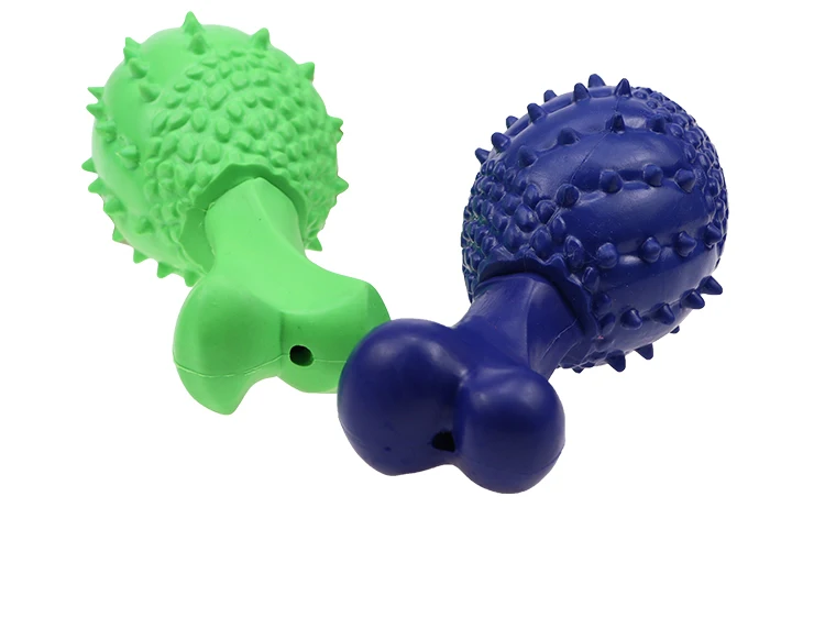 Dog chewing toy is suitable for aggressive dogs, durable and tough natural rubber toys, used for training to keep pets healthy.