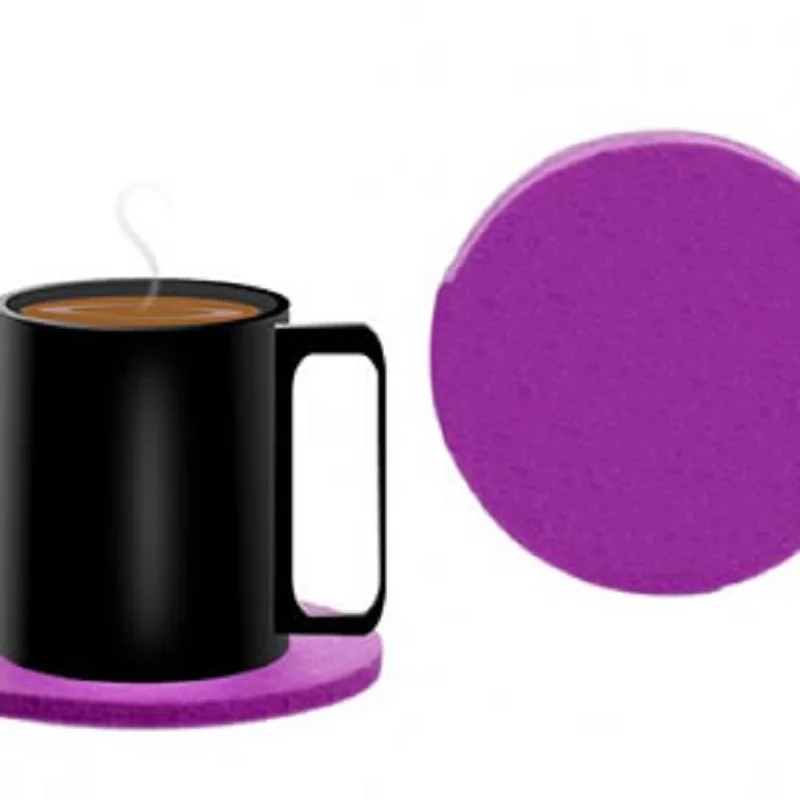 muti-colors christmas drink felt coaster