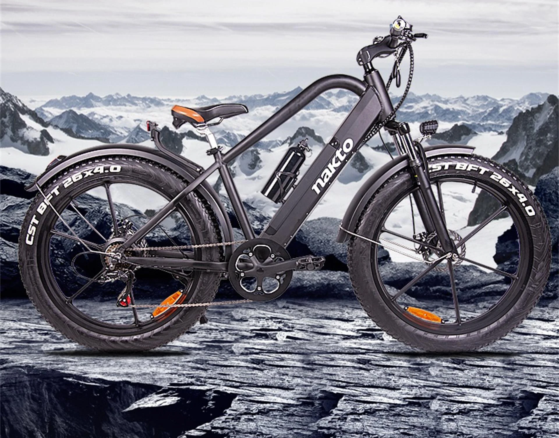 Lightest Bike 500w 48v Inch Chinese Fat Tire Electric Hidden Battery Powerful Electric Bicycle