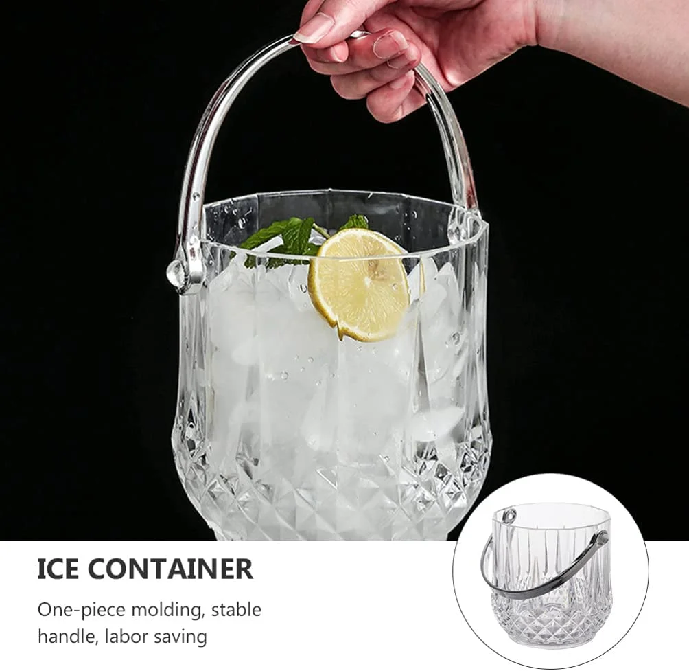 China Manufacture Portable Colorful Gradient Ice Bucket Great For Home